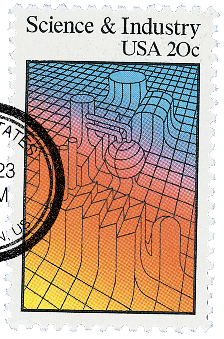 2031 - 1983 20c Science & Industry - Mystic Stamp Company