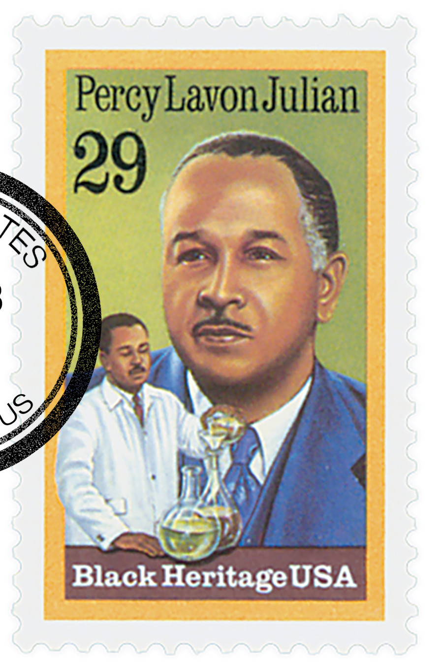 2746 - 1993 29c Black Heritage: Percy Lavon Julian - Mystic Stamp