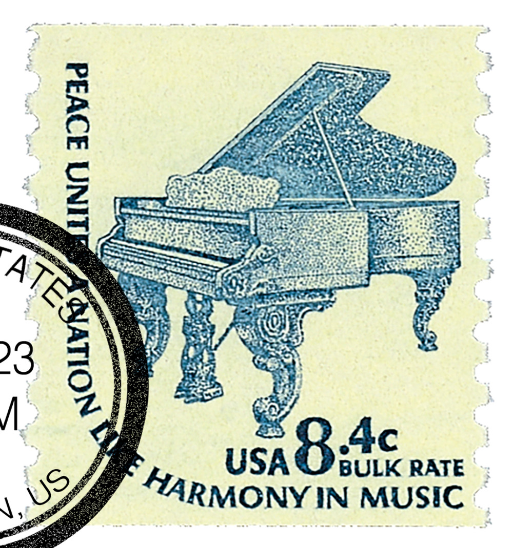 【美品】【C&A 】HISTORY I - 10 years after - 1540 - 1974 10c Mineral Heritage: Amethyst - Mystic Stamp