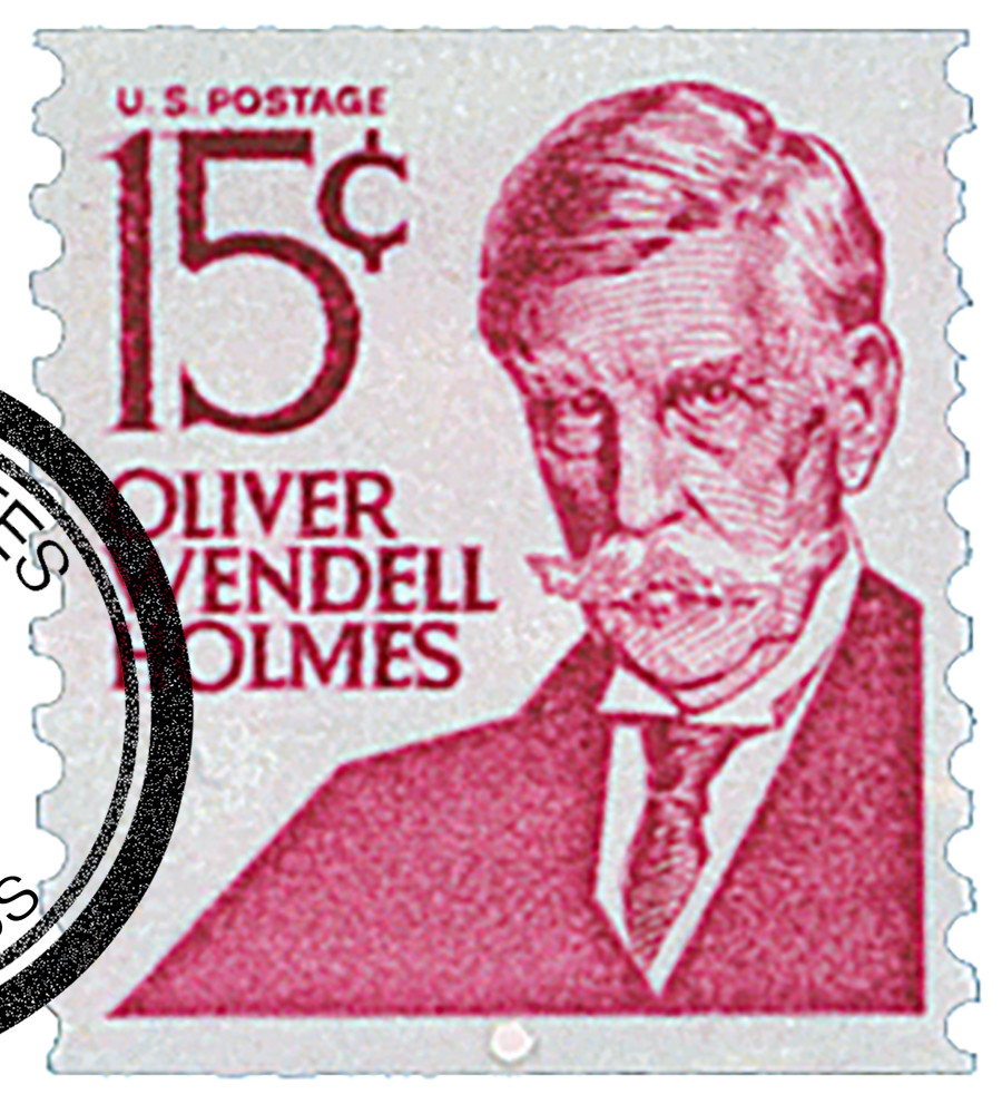 1305E - 1978 15c Prominent Americans: Oliver W. Holmes, Vertical