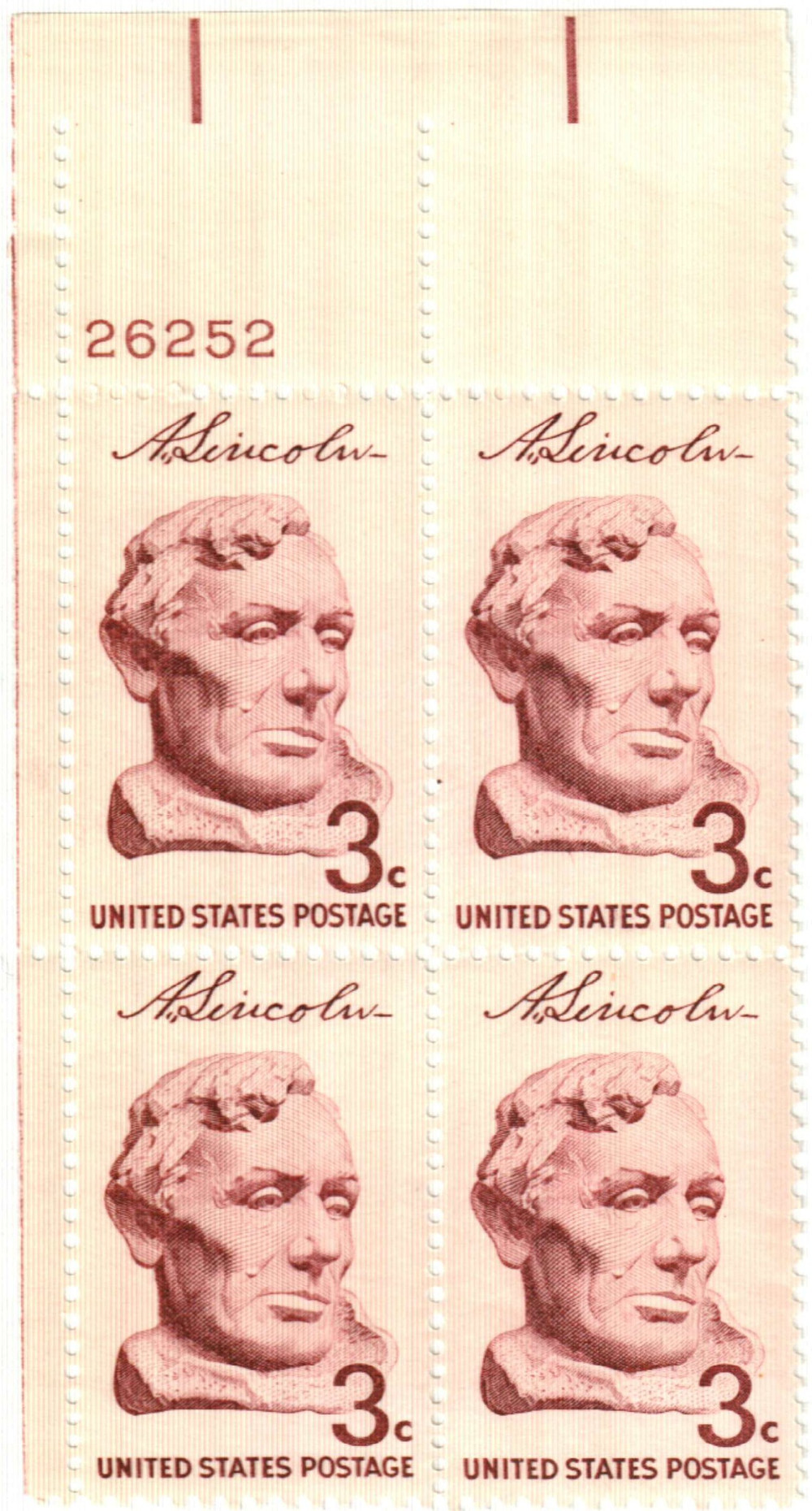 300990 -- Mint Plate Block -- Mint Stamp(s)