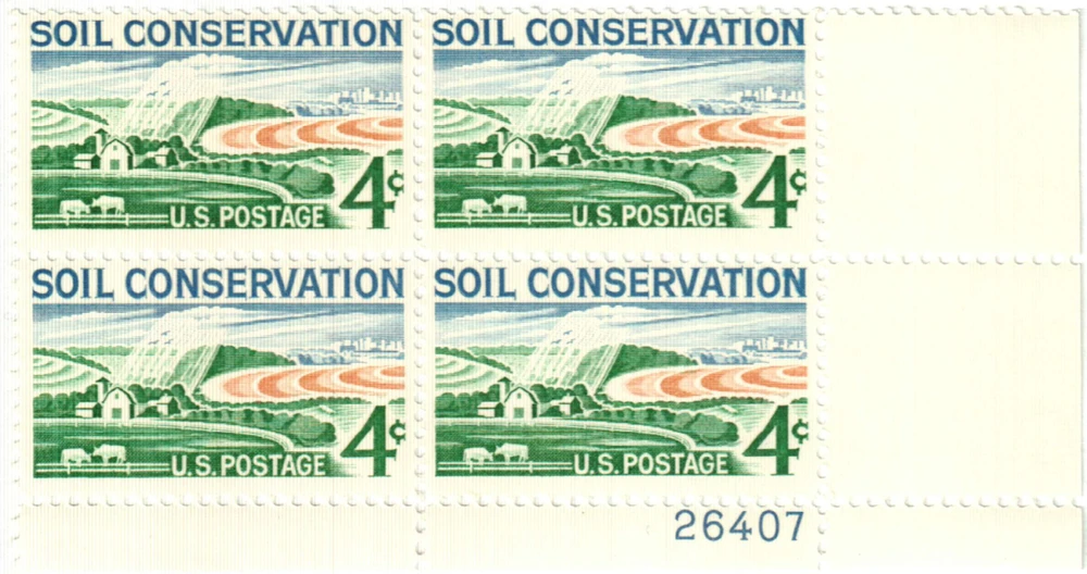 1133 - 1959 4c Soil Conservation - Mystic Stamp Company