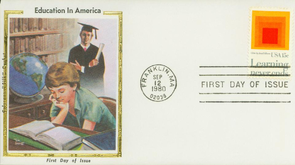 307683 -- Colorano Silk First Day Cover -- First Day Cover