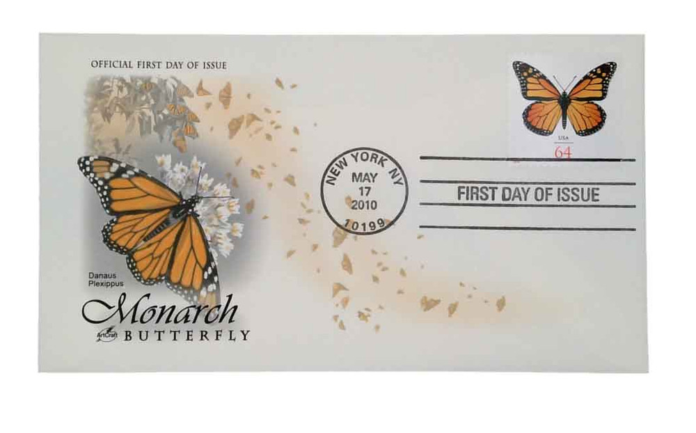 4462 - 2010 64c Monarch Butterfly - Mystic Stamp Company