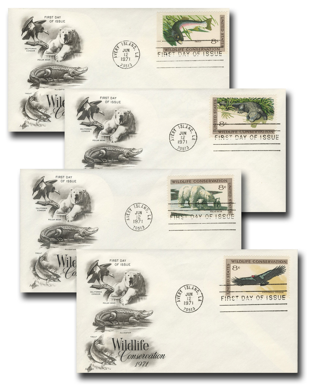 303774 -- Classic First Day Cover Set -- First Day Cover