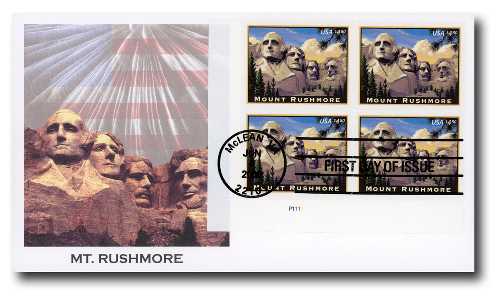 333368 -- Fleetwood First Day Cover (Plate Block) -- First Day Cover