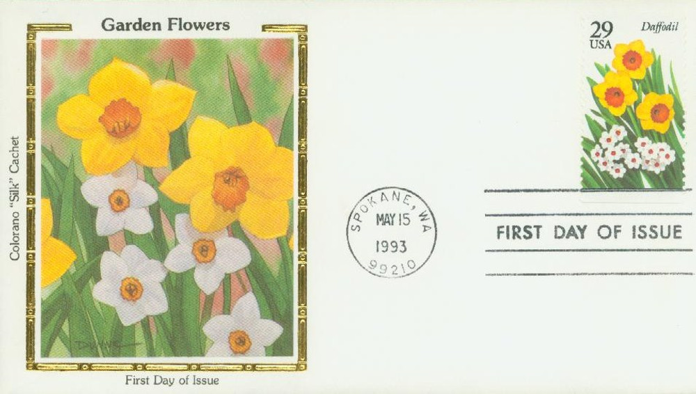 316683 -- Colorano Silk First Day Cover -- First Day Cover