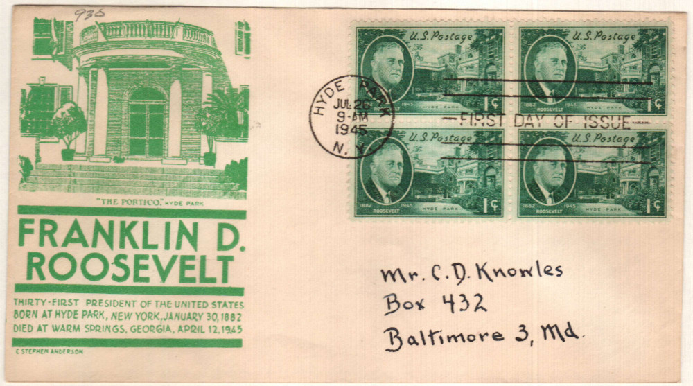 345903 -- Classic First Day Cover -- First Day Cover