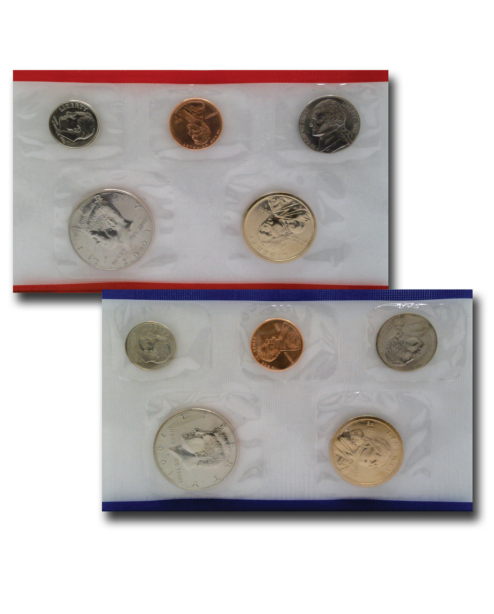 CN2001M - 2001 United States Mint Set, Denver & Philadelphia Mint