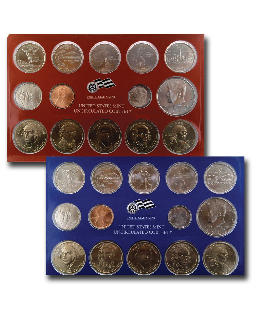 CN2007M - 2007 United States Mint Set, Denver & Philadelphia Mint