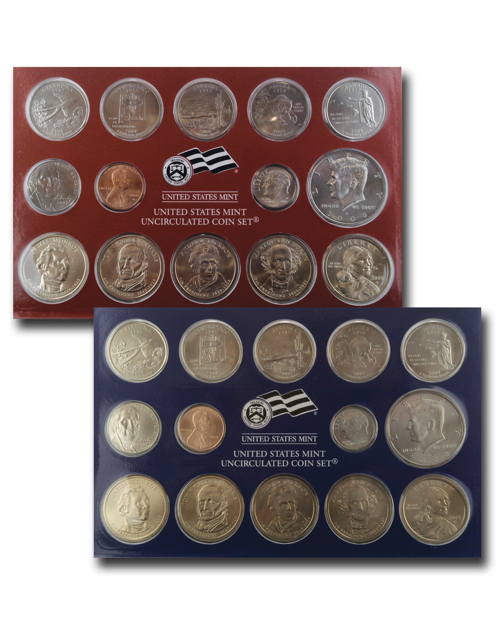 CN2008M - 2008 United States Mint Set, Denver & Philadelphia Mint