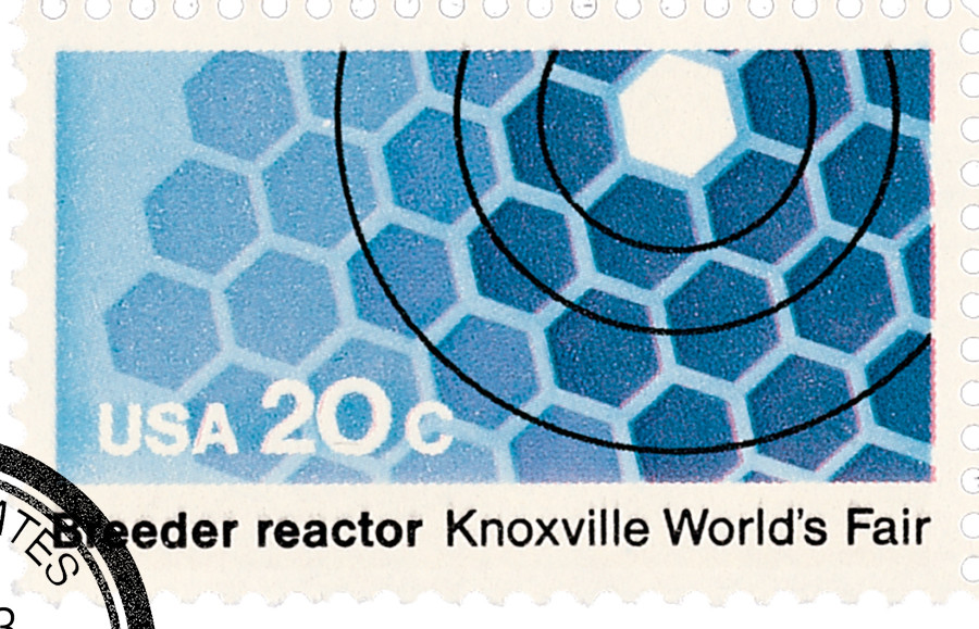 2008 - 1982 20c Knoxville World's Fair: Breeder Reactor - Mystic