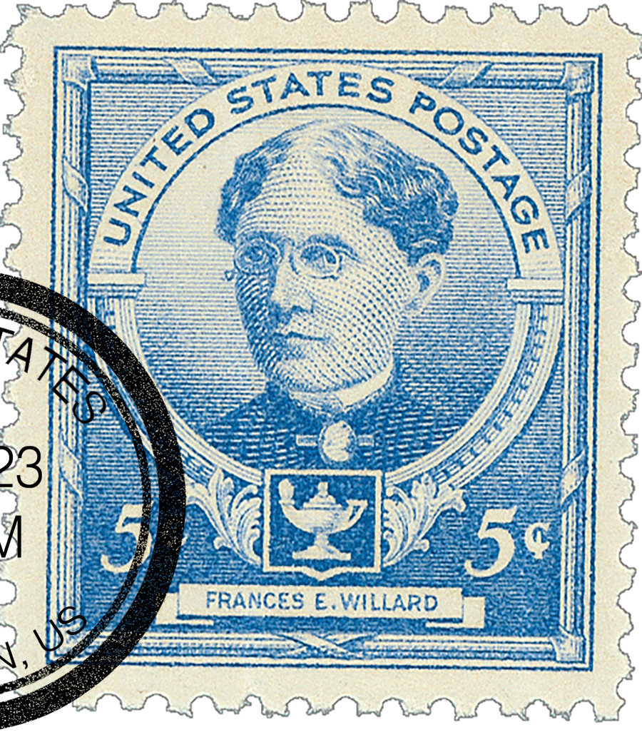 872 - 1940 5c Famous Americans Series: Frances E. Willard - Mystic
