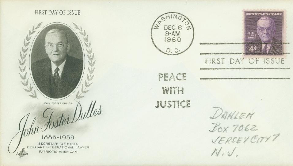 1172 - 1960 4c John Foster Dulles - Mystic Stamp Company