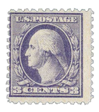 529 - 1918 3c Washington, Violet, Offset Printing