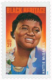 3996 - 2006 39c Black Heritage: Hattie McDaniel - Mystic Stamp Company