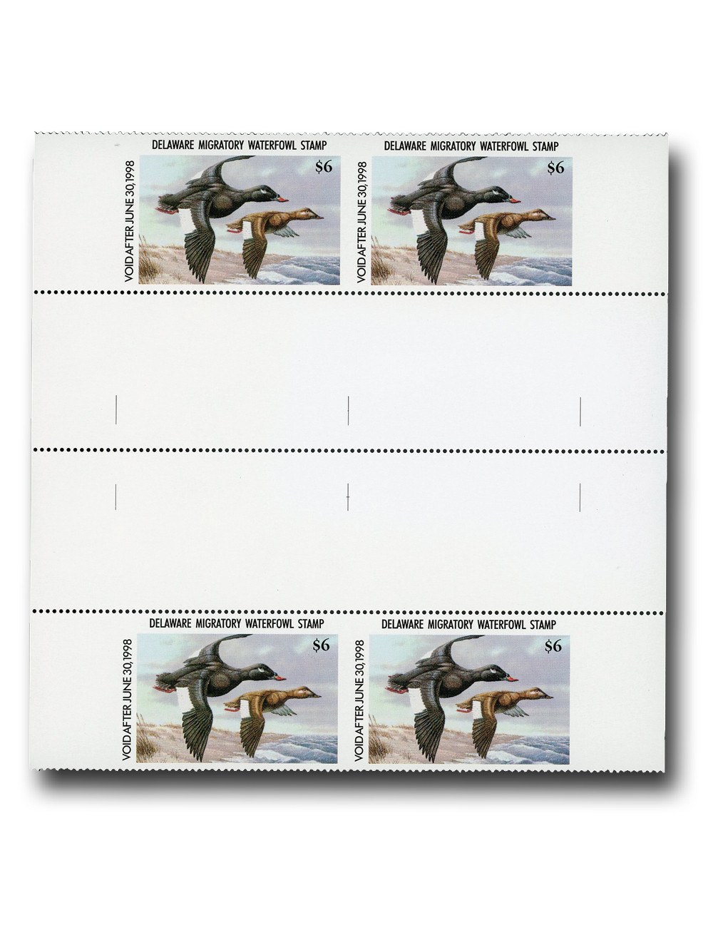 837478 -- Mint Horizontal Gutter Pair -- Mint Stamp(s)