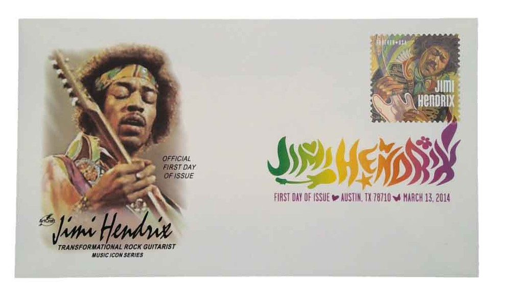 4880 - 2014 First-Class Forever Stamp - Music Icons: Jimi