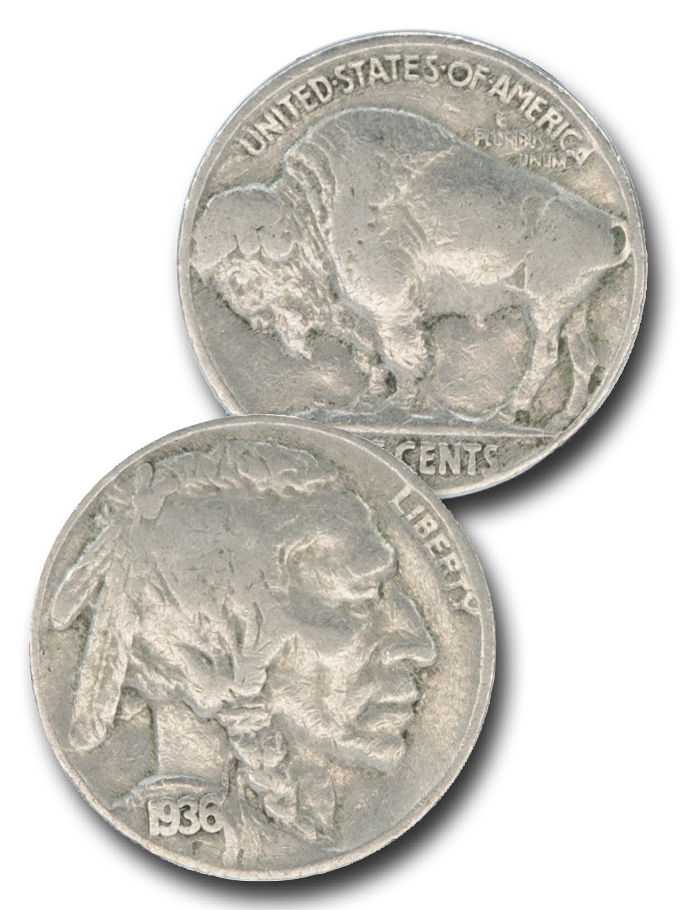 CN-936 - 1936 Buffalo Nickel - Mystic Stamp Company
