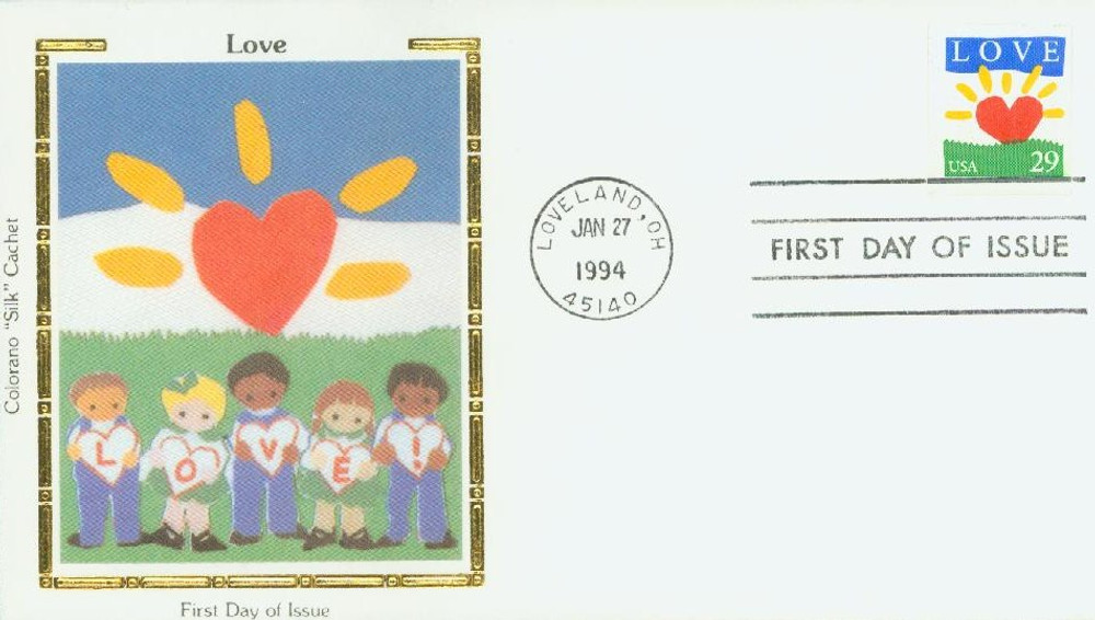 317289 -- Colorano Silk First Day Cover -- First Day Cover