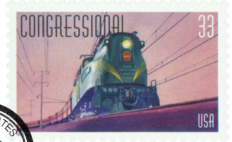 [洋書] DUB CATCHER Special Dub Issue 1994 3334 - 1999 33c All Aboard!: Congressional - Mystic Stamp Company