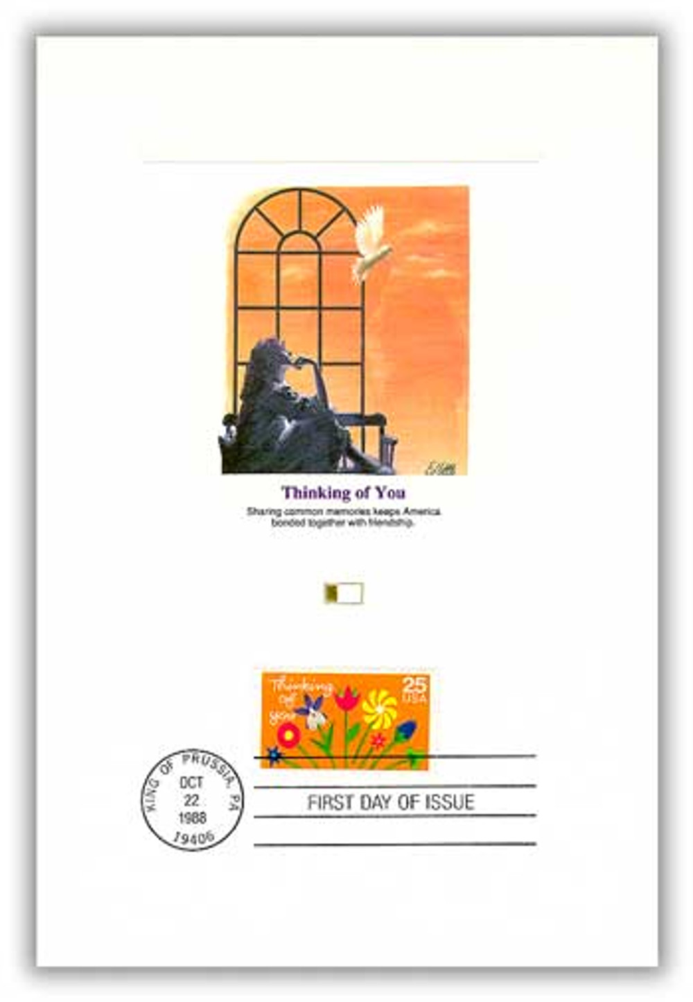 46403 -- First Day Cover Proofcard -- First Day Cover