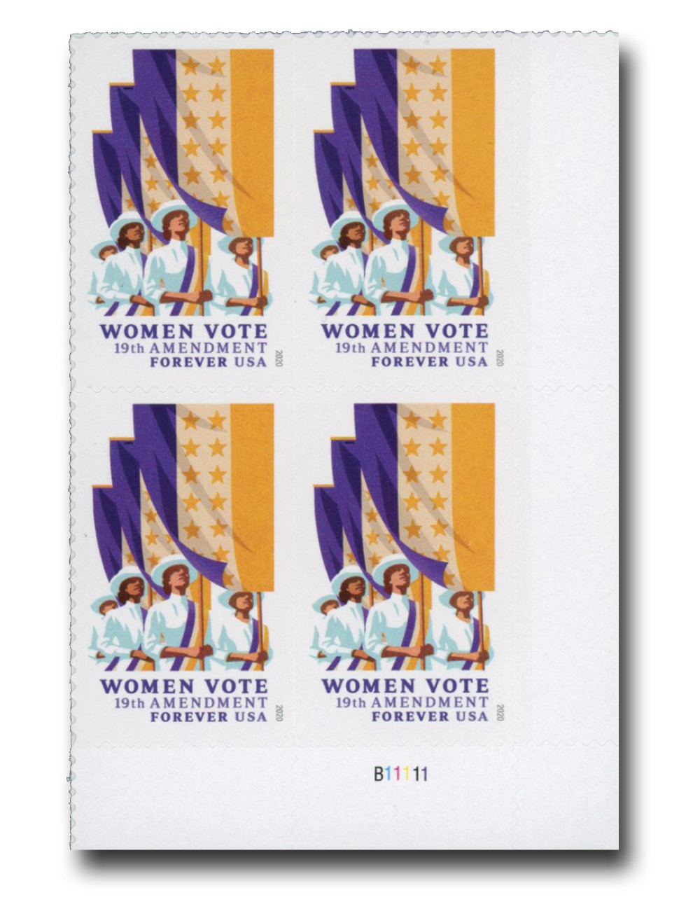 1116079 -- Mint Plate Block -- Mint Stamp(s)