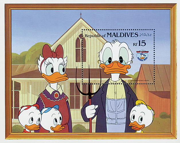 ディズニー ミッキーフィギュア art stamp gallery 1937