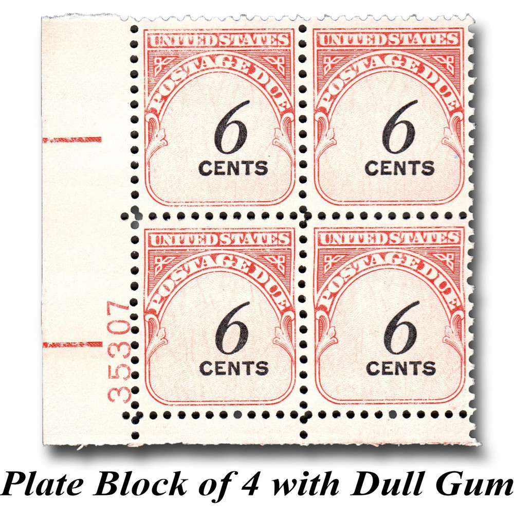 J94 - 1959 6c Postage Due - Rotary Press, carmine rose. - Mystic