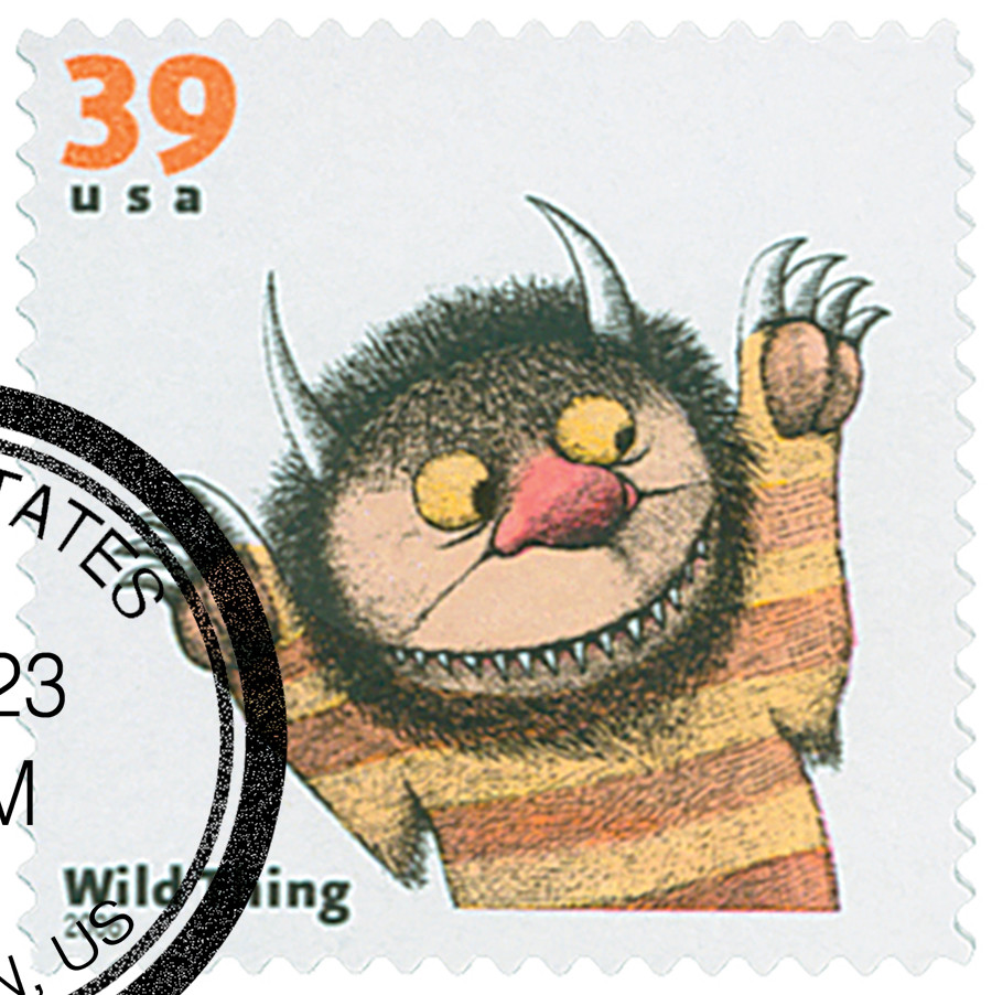3991 - 2006 39c Children's Book Animals: Wild Thing - Mystic Stamp