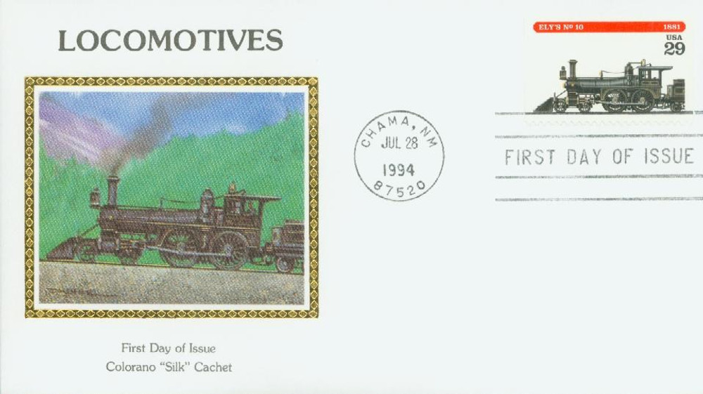 317715 -- Colorano Silk First Day Cover -- First Day Cover