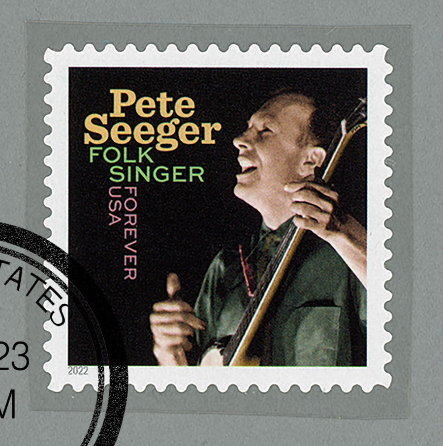 5708 - 2022 First-Class Forever Stamp - Music Icons: Pete Seeger
