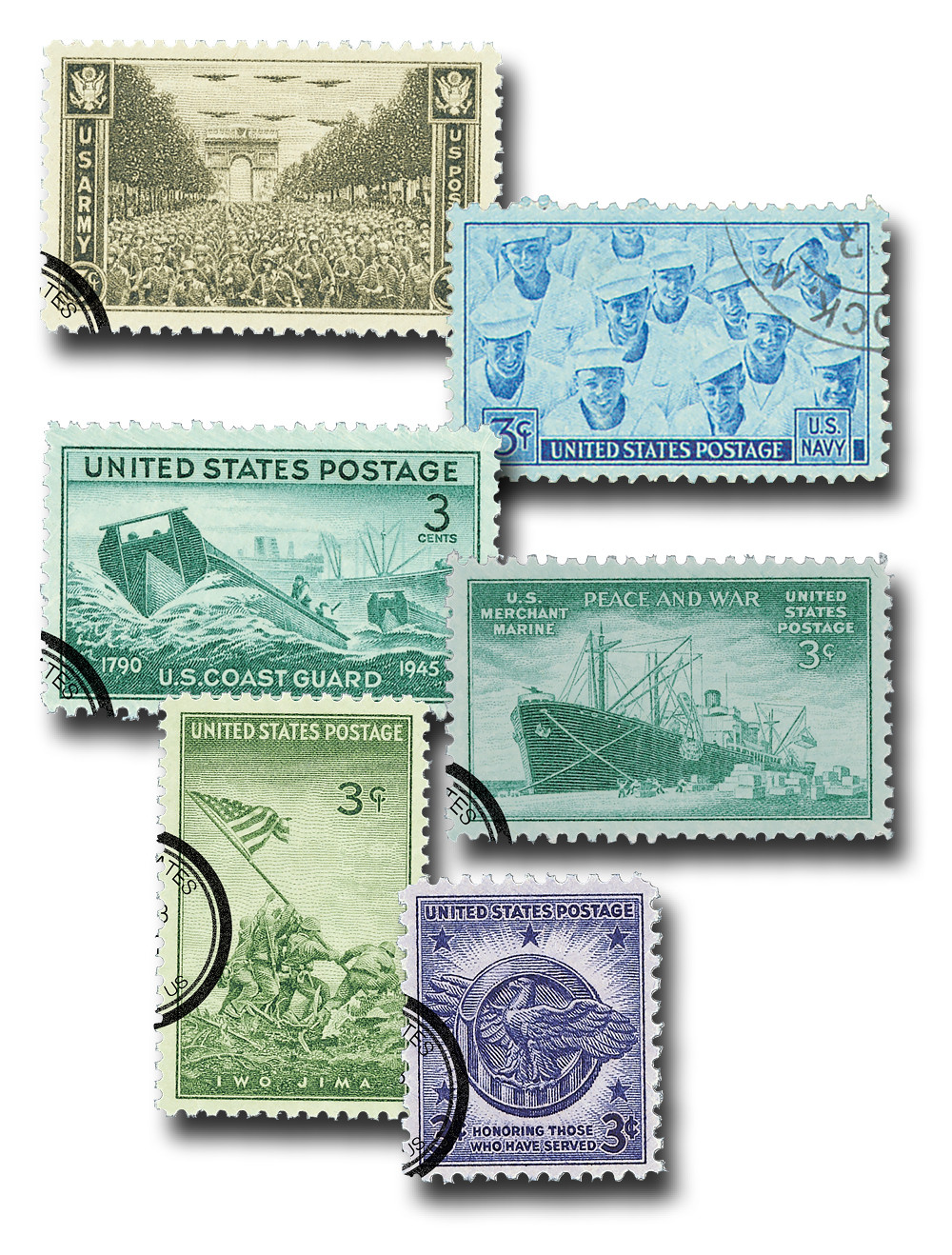 911413 -- Used Single Stamp(s) -- Used Stamp(s)