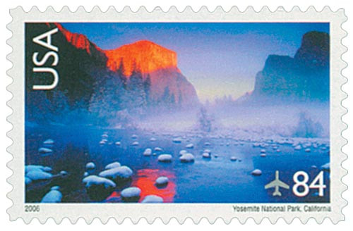 stamps 2.1～ C141 - 2006 84c Scenic American Landscapes, Yosemite National Park