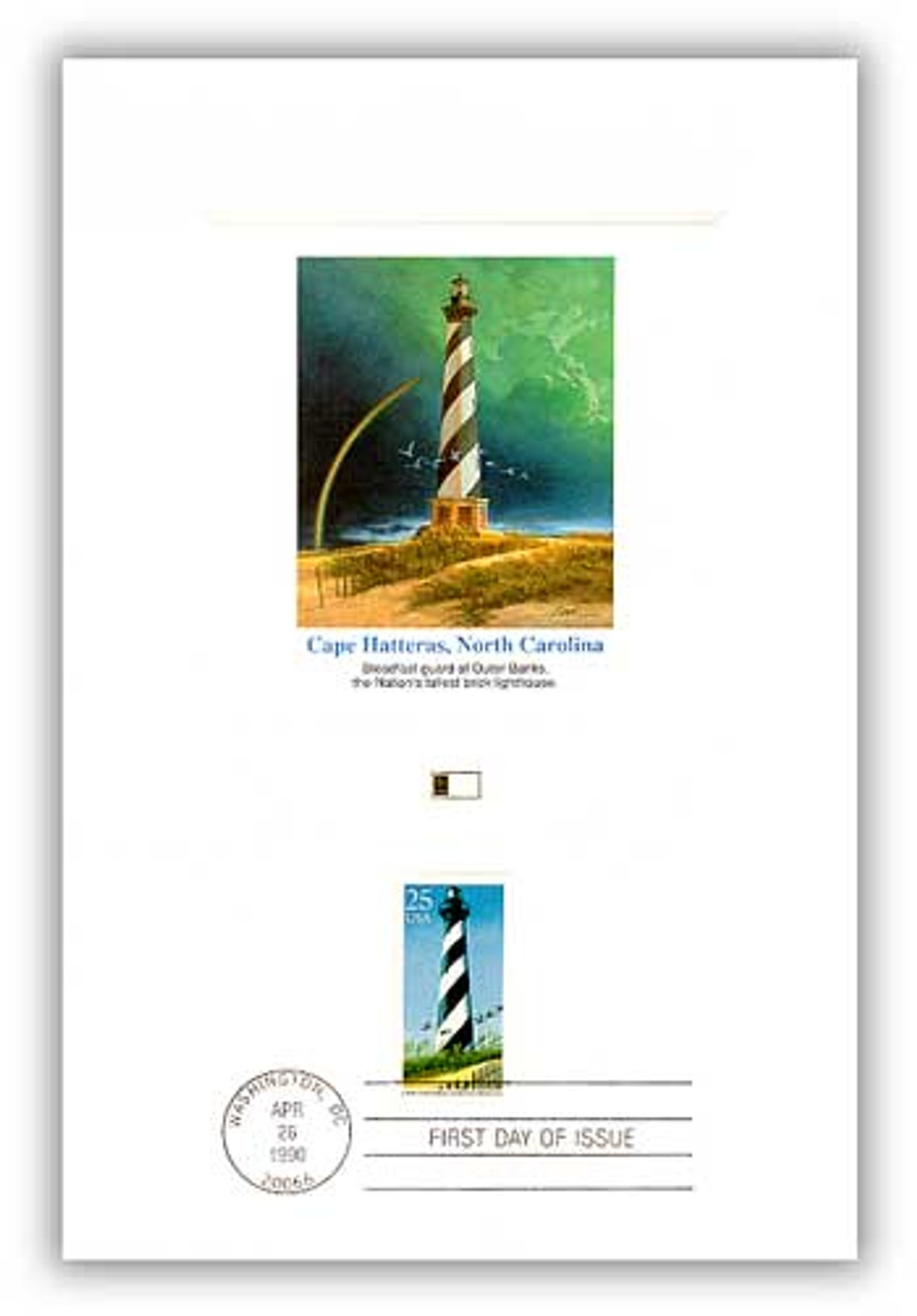 46453 -- First Day Cover Proofcard -- First Day Cover