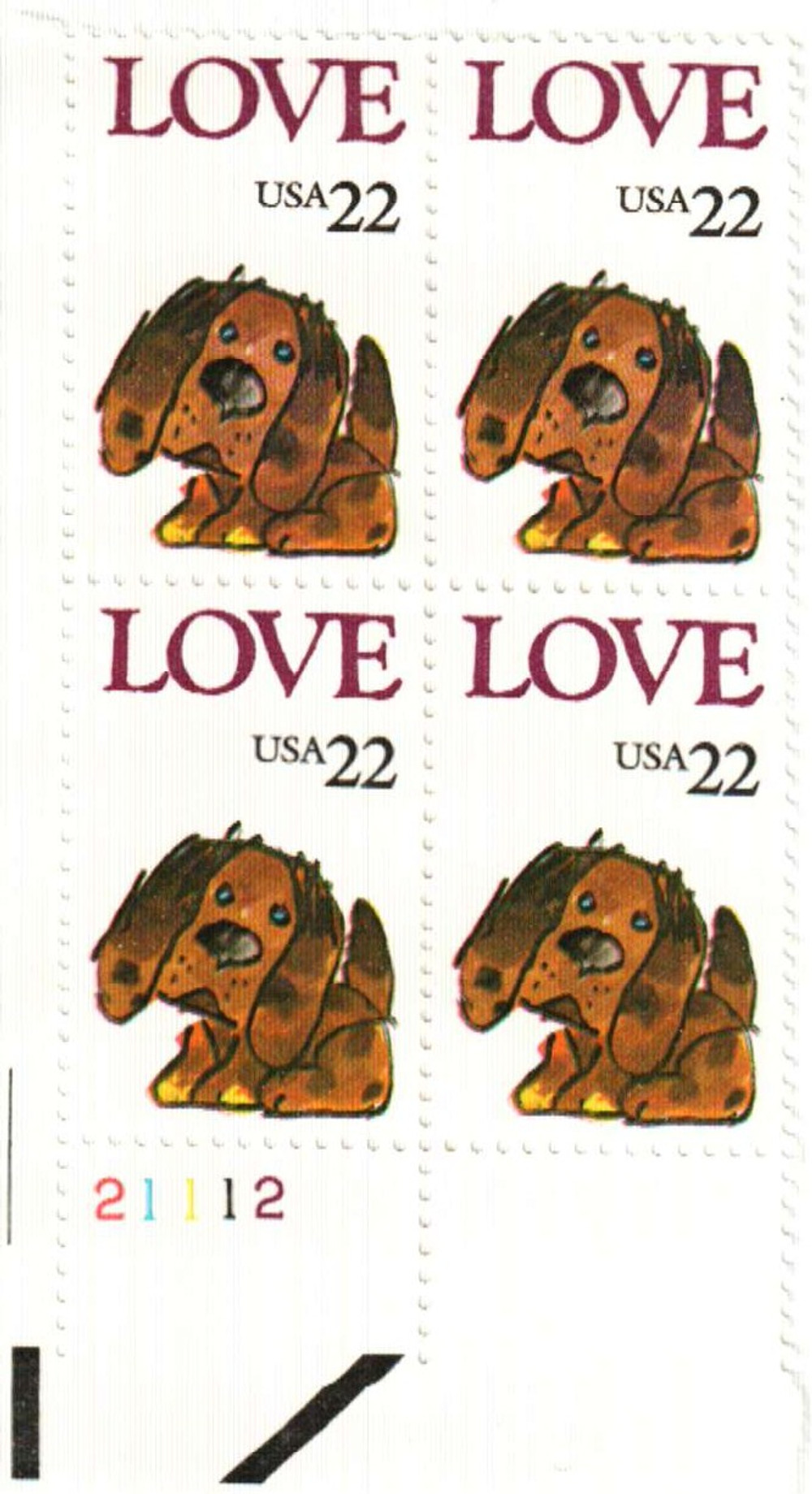 311281 -- Mint Plate Block -- Mint Stamp(s)