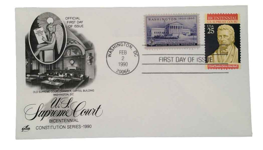 2415 - 1990 25c Constitution Bicentennial: US Supreme Court