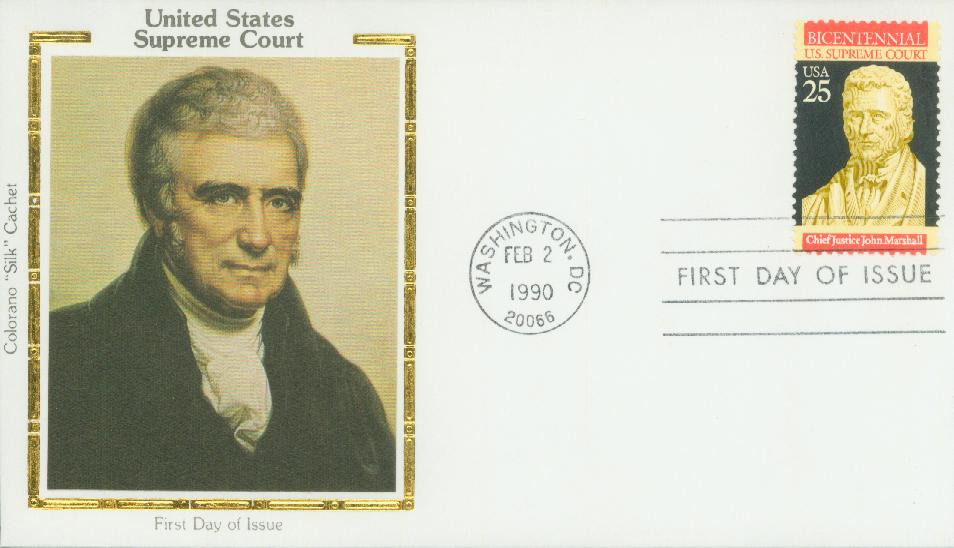 2415 - 1990 25c Constitution Bicentennial: US Supreme Court