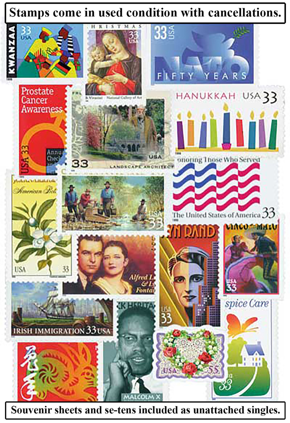 299819 -- Used Single Stamp(s) -- Used Stamp(s)