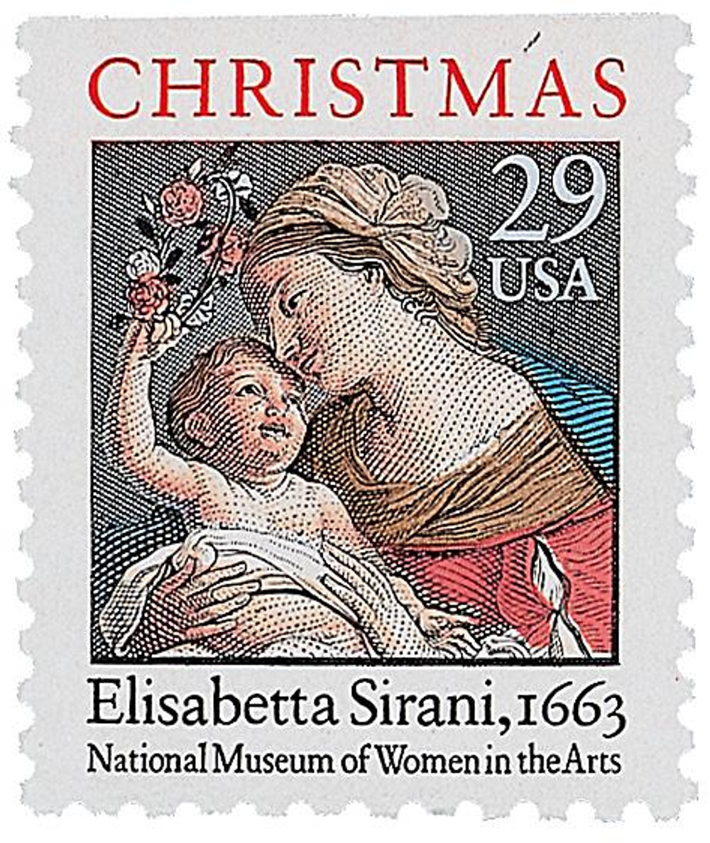 2871A - 1994 29c Traditional Christmas: Madonna and Child