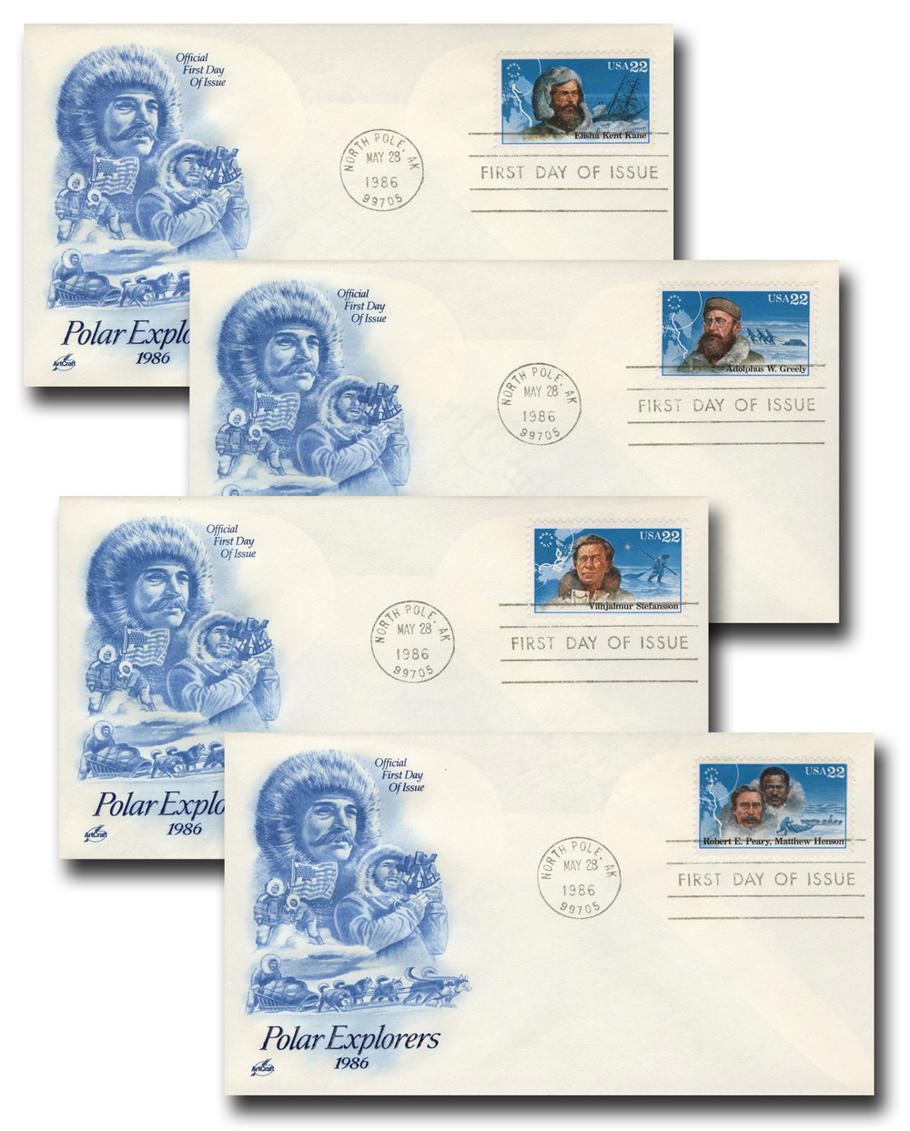 311511 -- Classic First Day Cover Set -- First Day Cover