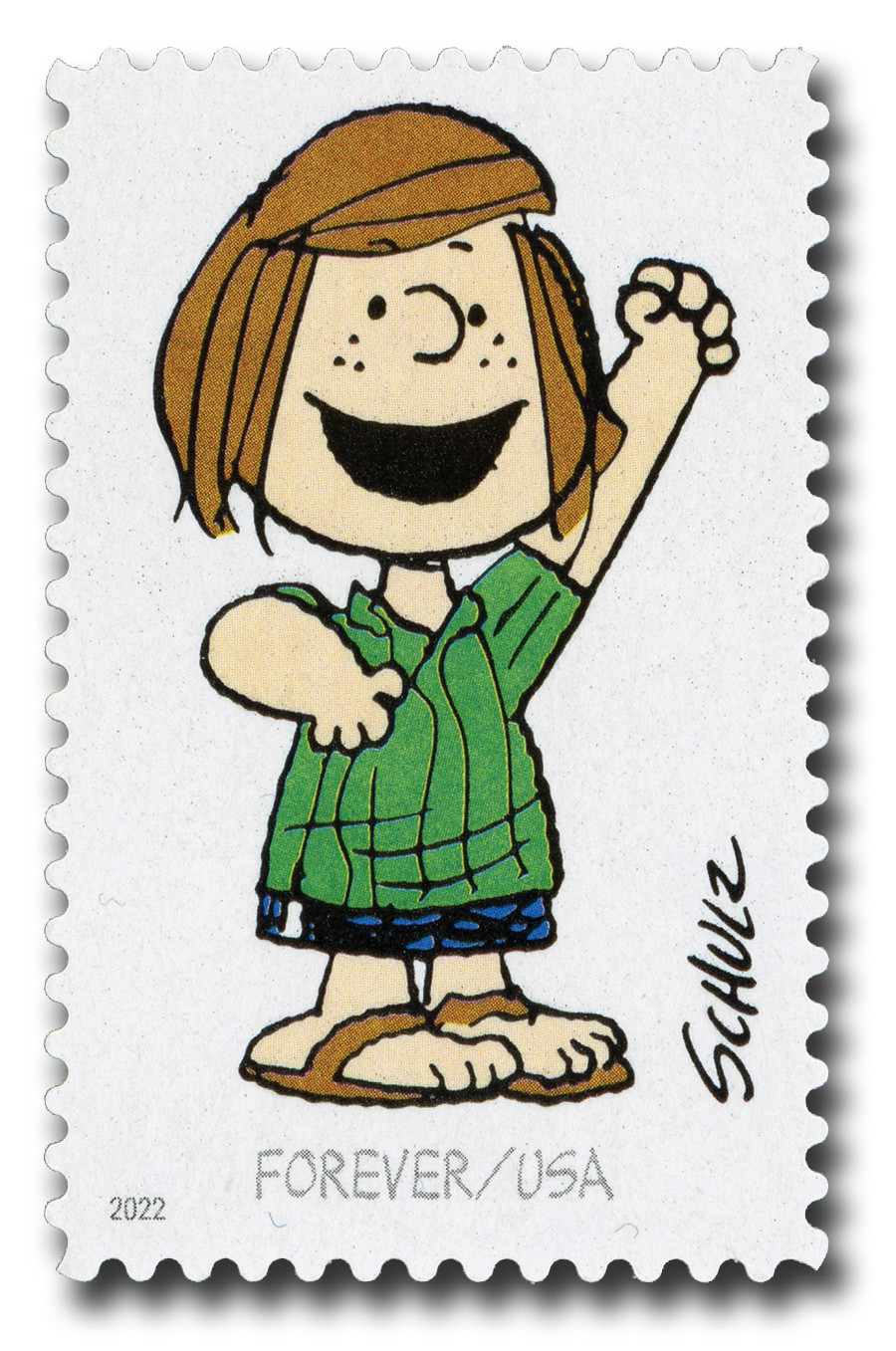 5726i 2022 First-Class Forever Stamp Charles Schulz