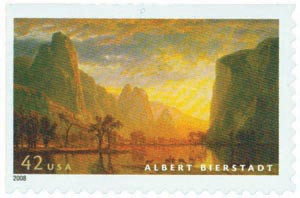 4346 - 2008 42c Albert Bierstadt - Mystic Stamp Company