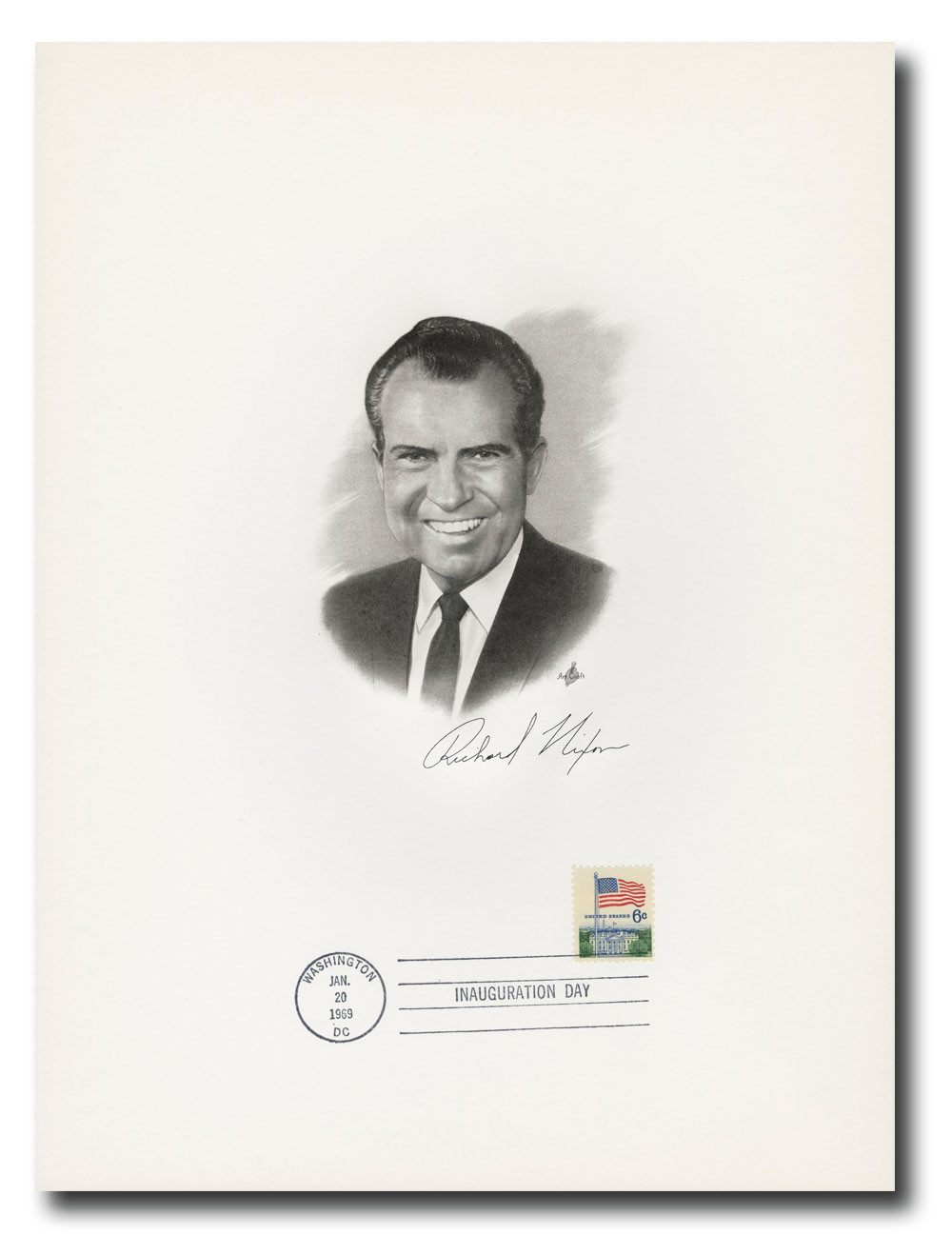 IC 1969 - 1969 Inauguration Cover - President Richard M. Nixon