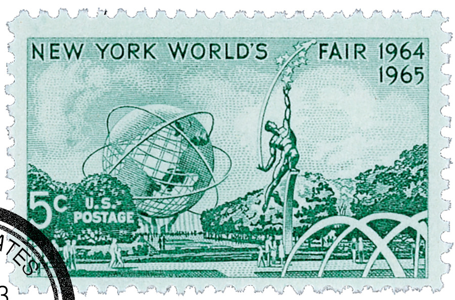 1244 - 1964 5c New York World's Fair - Mystic Stamp Company