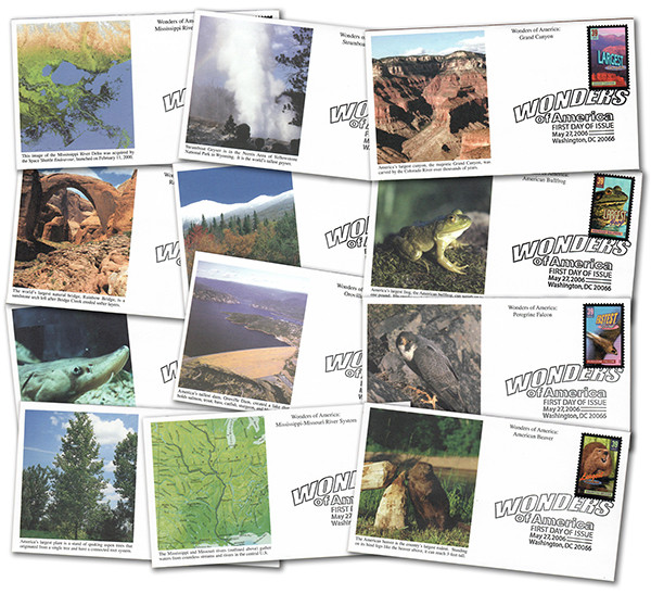 4033-72 - 2006 39c Wonders of America - Mystic Stamp Company display picture 1