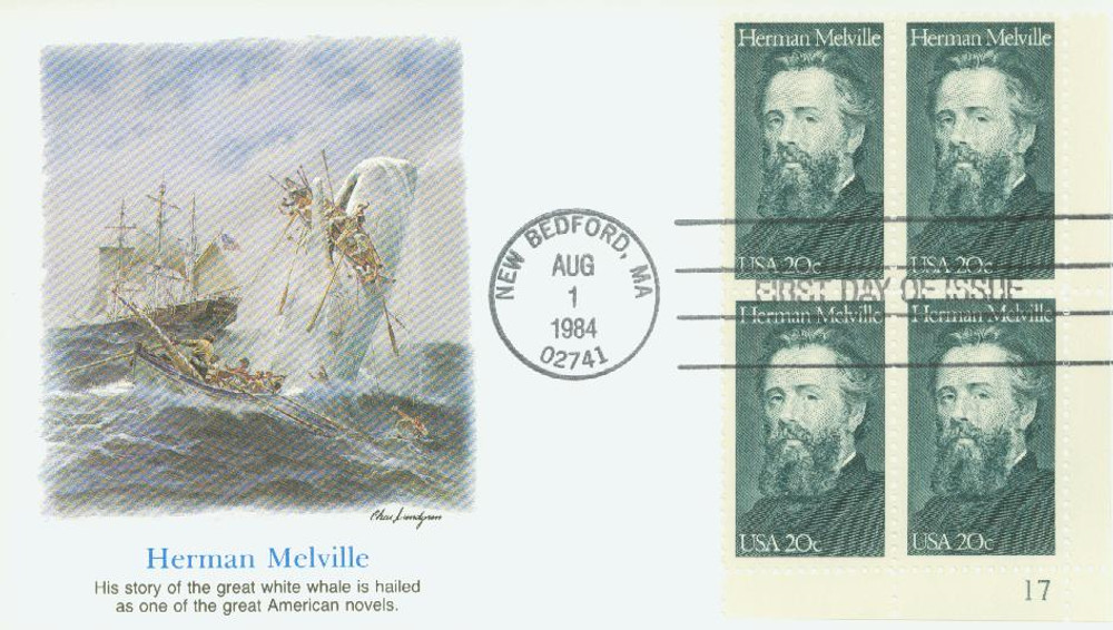 310048 -- Fleetwood First Day Cover (Plate Block) -- First Day Cover