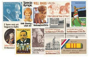 YS1979C - 1979 Complete Commemorative Year Set, 29 stamps - Mystic