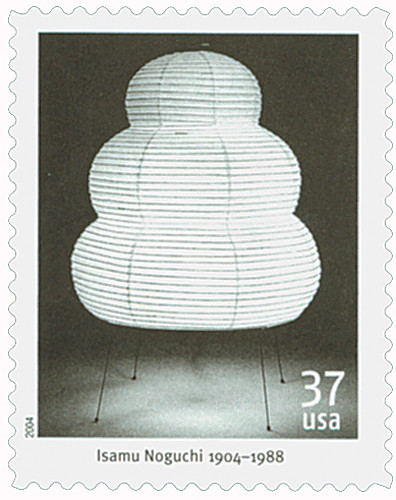 3857 - 2004 37c Isamu Noguchi: Akari 25N - Mystic Stamp Company