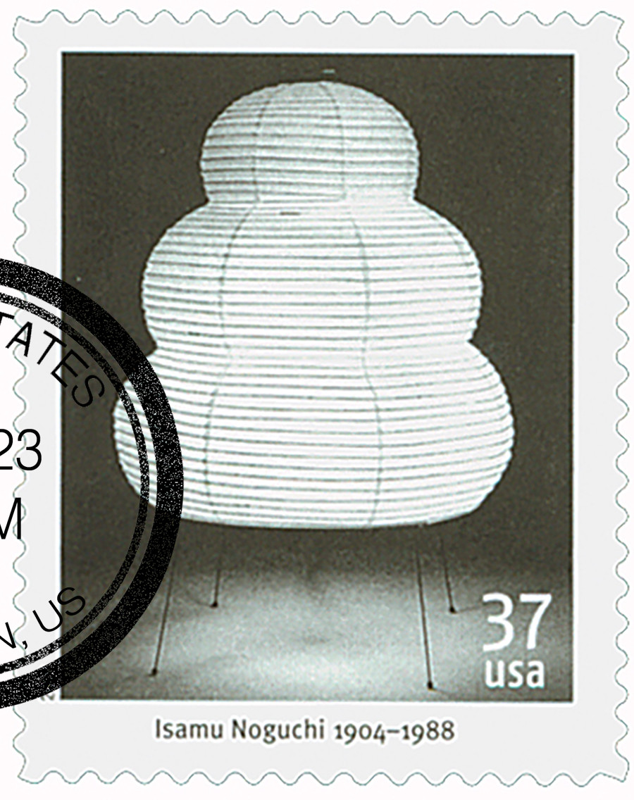 3857 - 2004 37c Isamu Noguchi: Akari 25N - Mystic Stamp Company